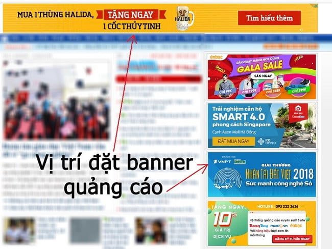 Cách thu hút khách hàng thông qua quảng cáo Banner trên Website