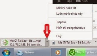 Cách tải video, nhạc mp3 trên facebook bằng trình duyệt Cốc Cốc