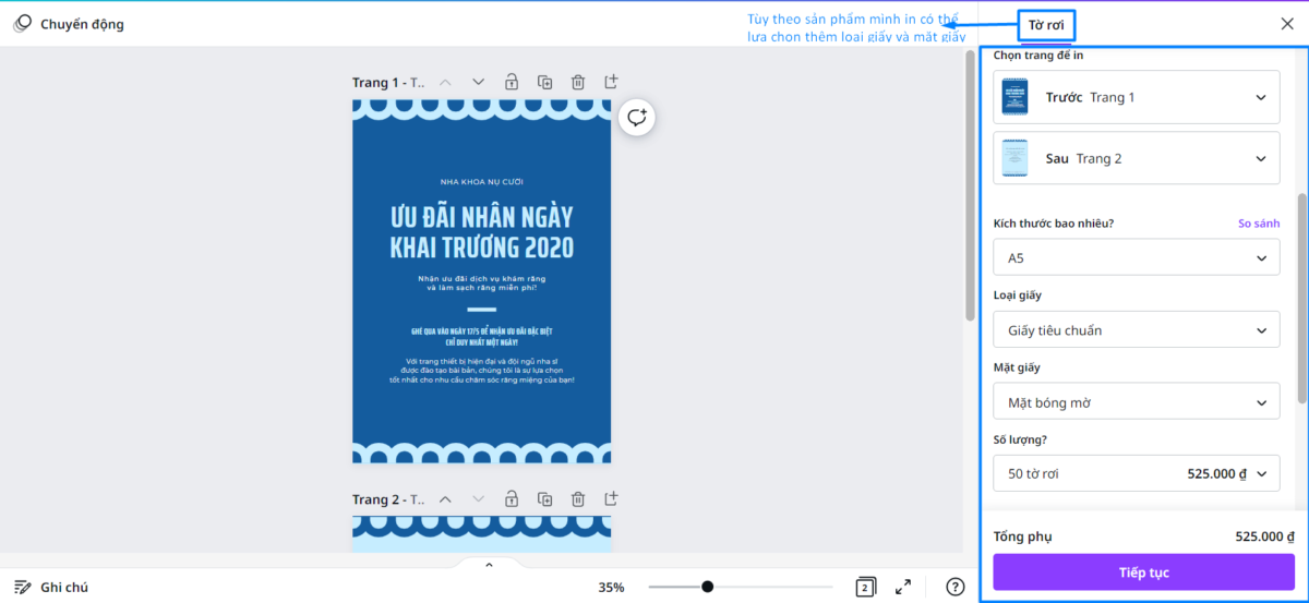 Screenshot 13 1 Review Canva - Công cụ thiết kế và xuất bản trực tuyến