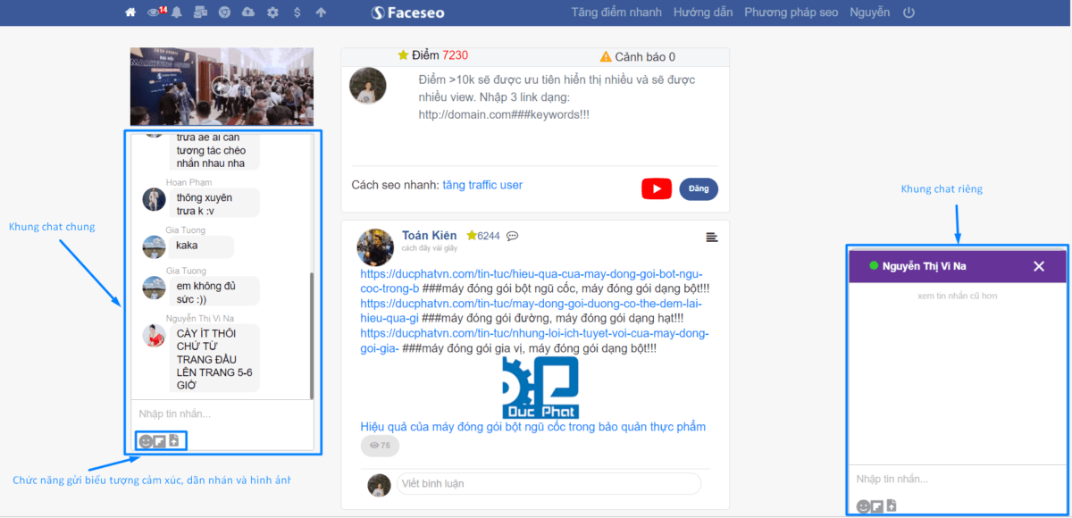 Screenshot 33 1 Review Faceseo - Tăng tương tác cho Website miễn phí hiệu quả nhất
