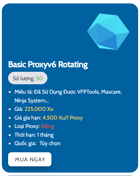 Screenshot 48 Cách chọn loại và mua Proxy phù hợp trên Proxyv6.net