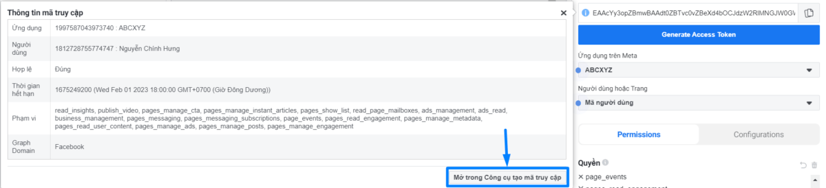 Screenshot 31 Hướng Dẫn Lấy Token Facebook Mới Nhất năm 2024