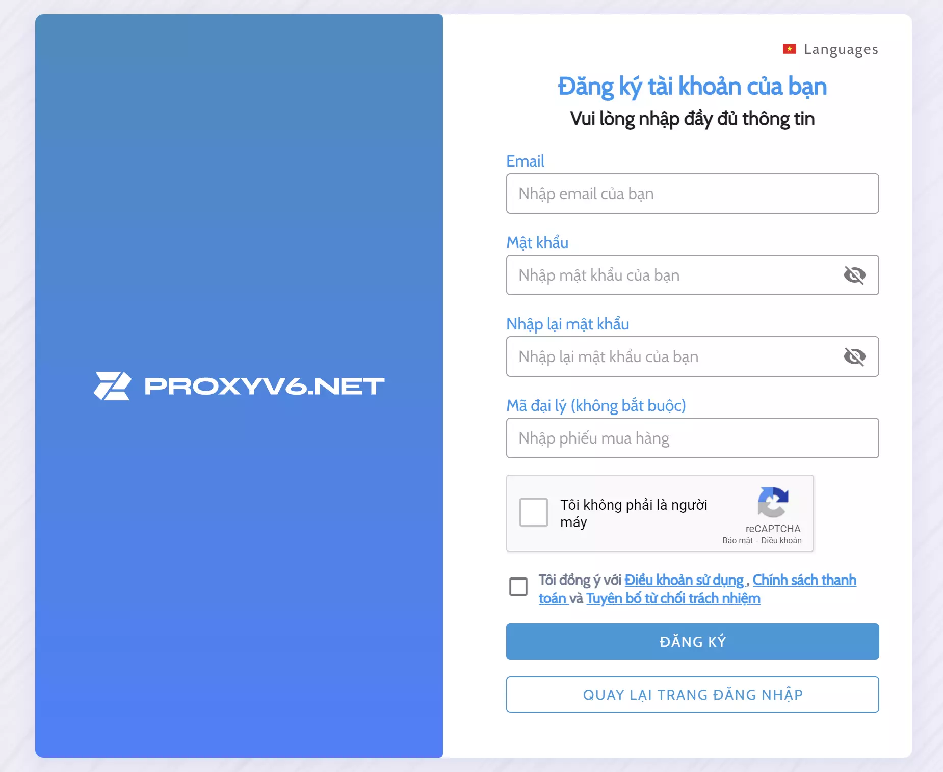 Proxy pia sign up