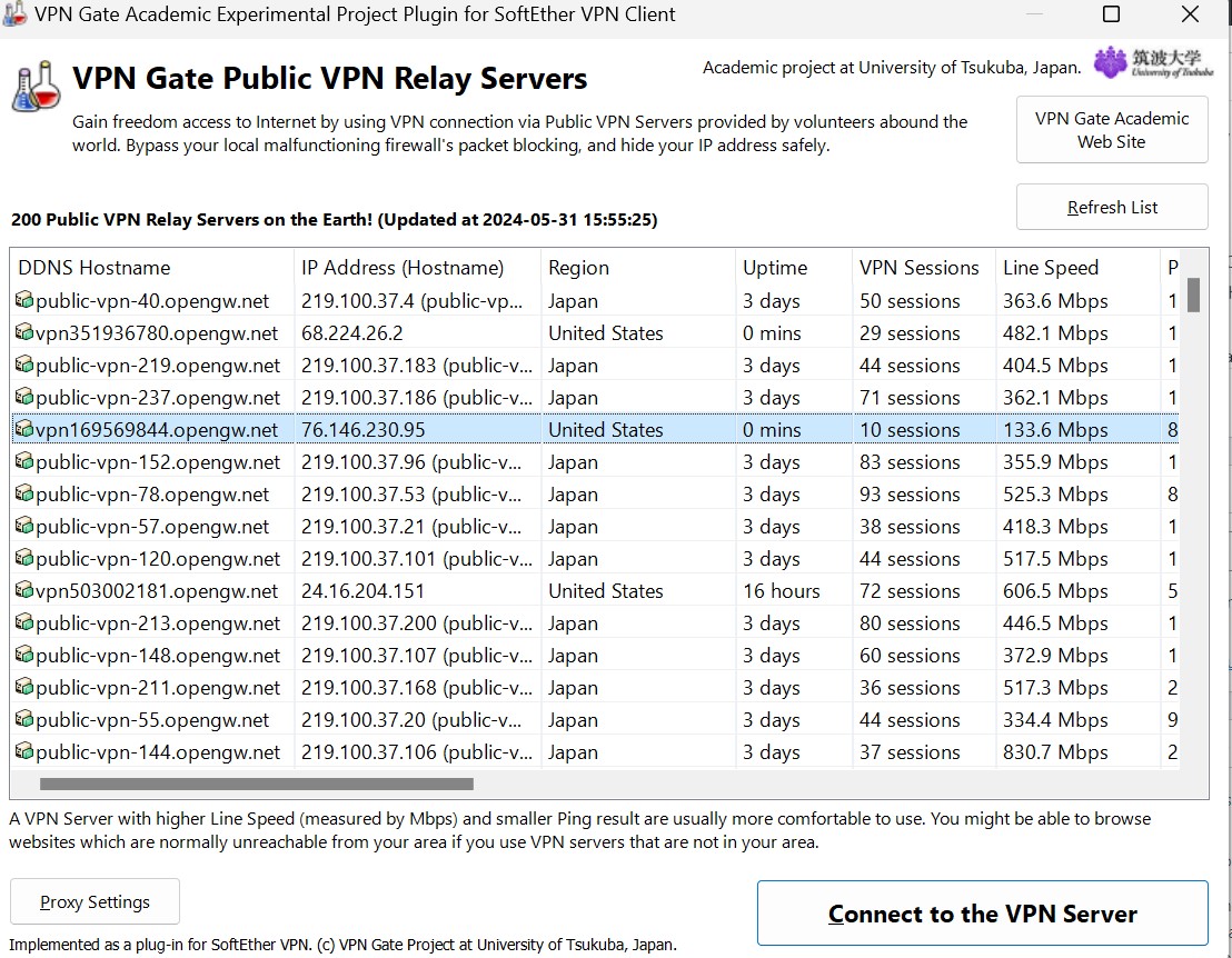 VPNGate