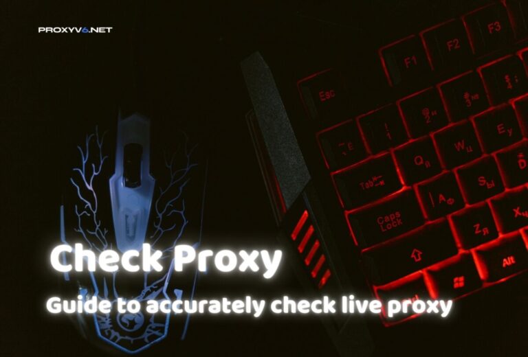 Check Proxy – Guide to accurately check live proxy