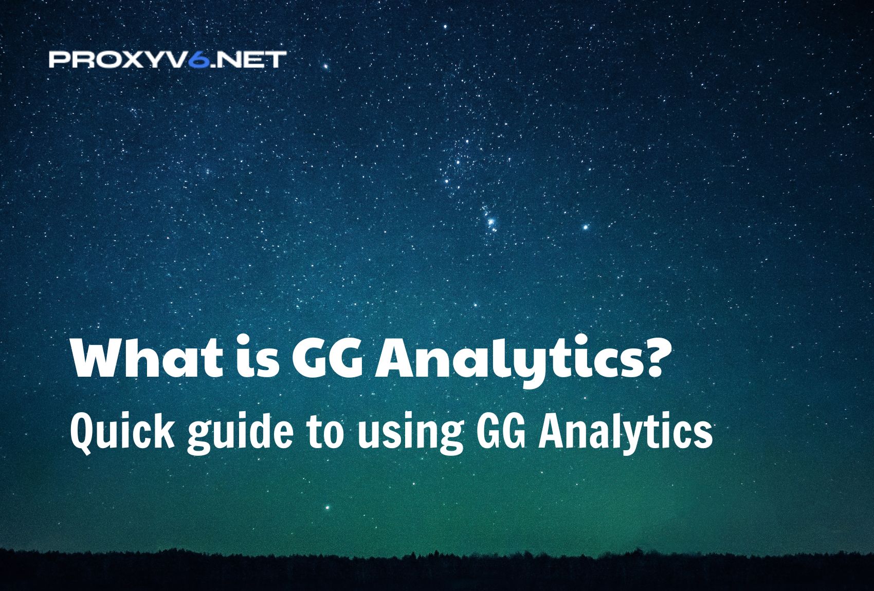 What is GG Analytics? Quick guide to using GG Analytics