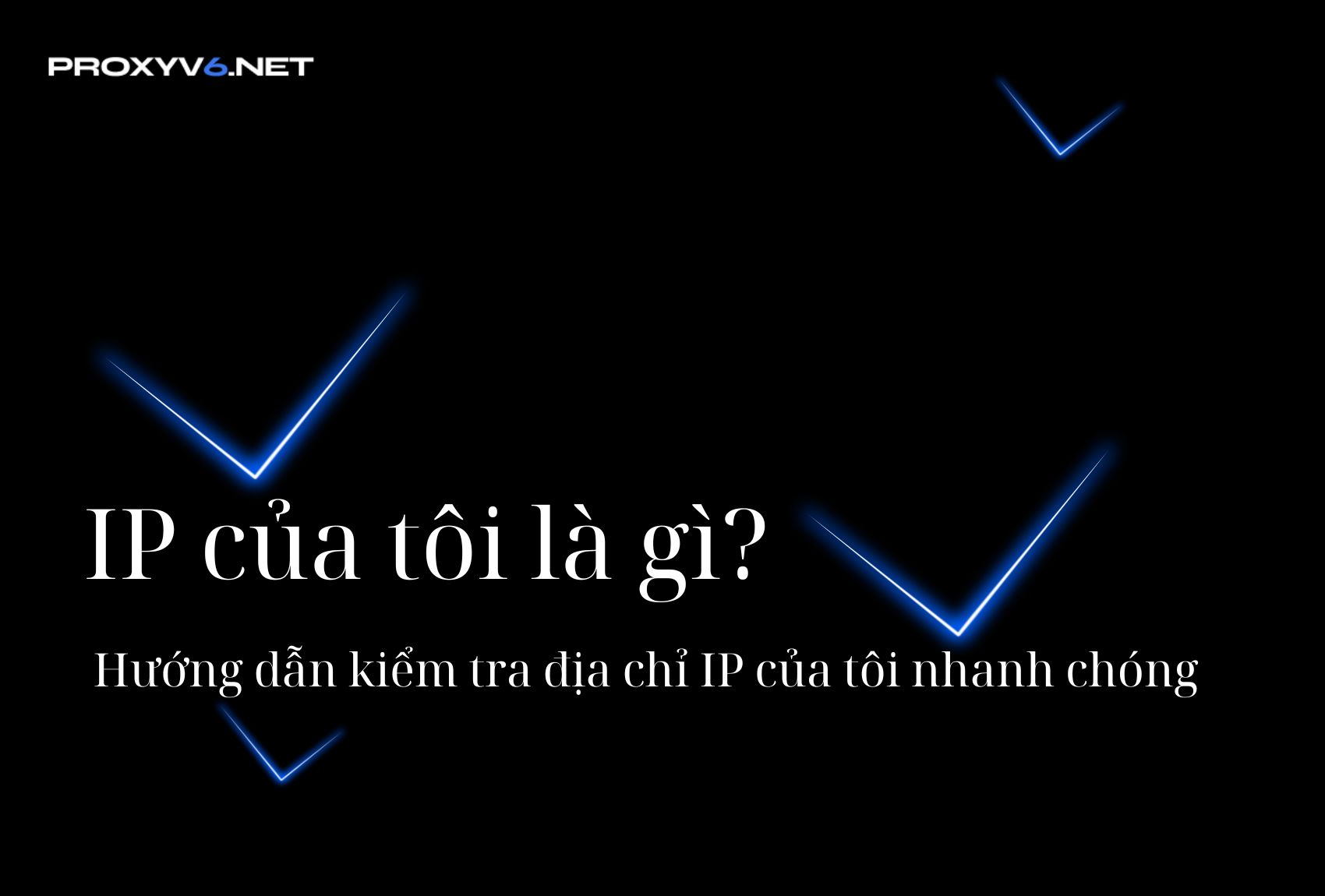 IP của tôi là gì? Hướng dẫn kiểm tra địa chỉ IP của tôi nhanh chóng