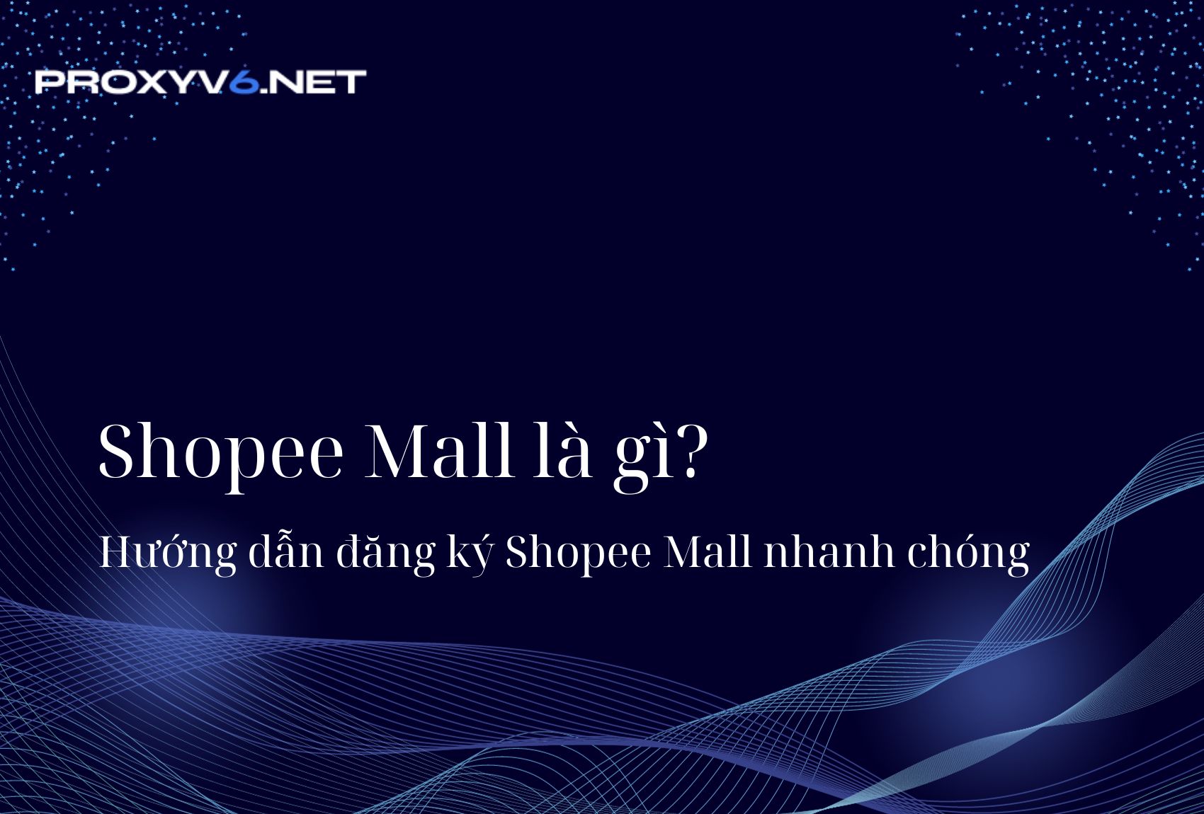 Shopee Mall là gì? Hướng dẫn đăng ký Shopee Mall nhanh chóng