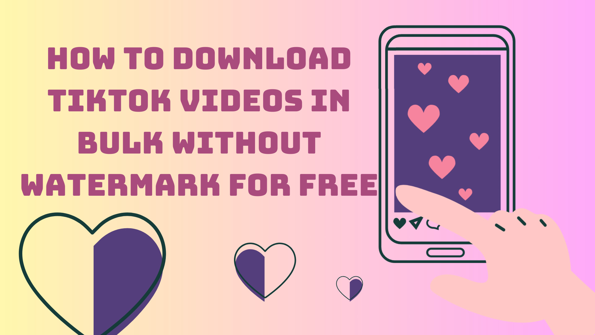 How to Download TikTok Videos in Bulk Without Watermark for Free