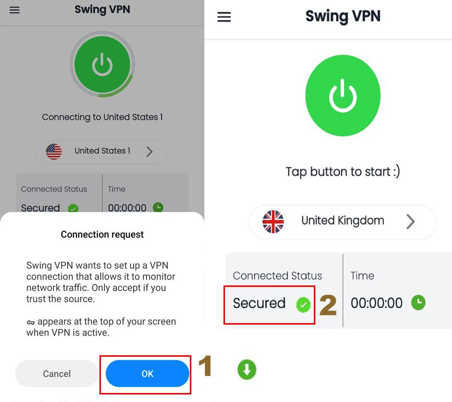 Swing VPN là gì? Hướng dẫn tải và sử dụng Swing VPN