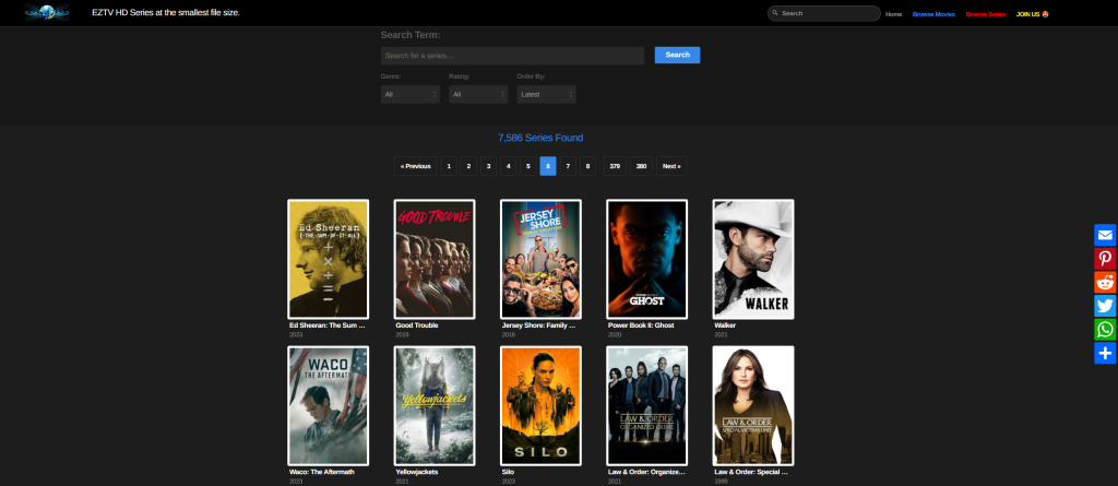 EZTV Proxy