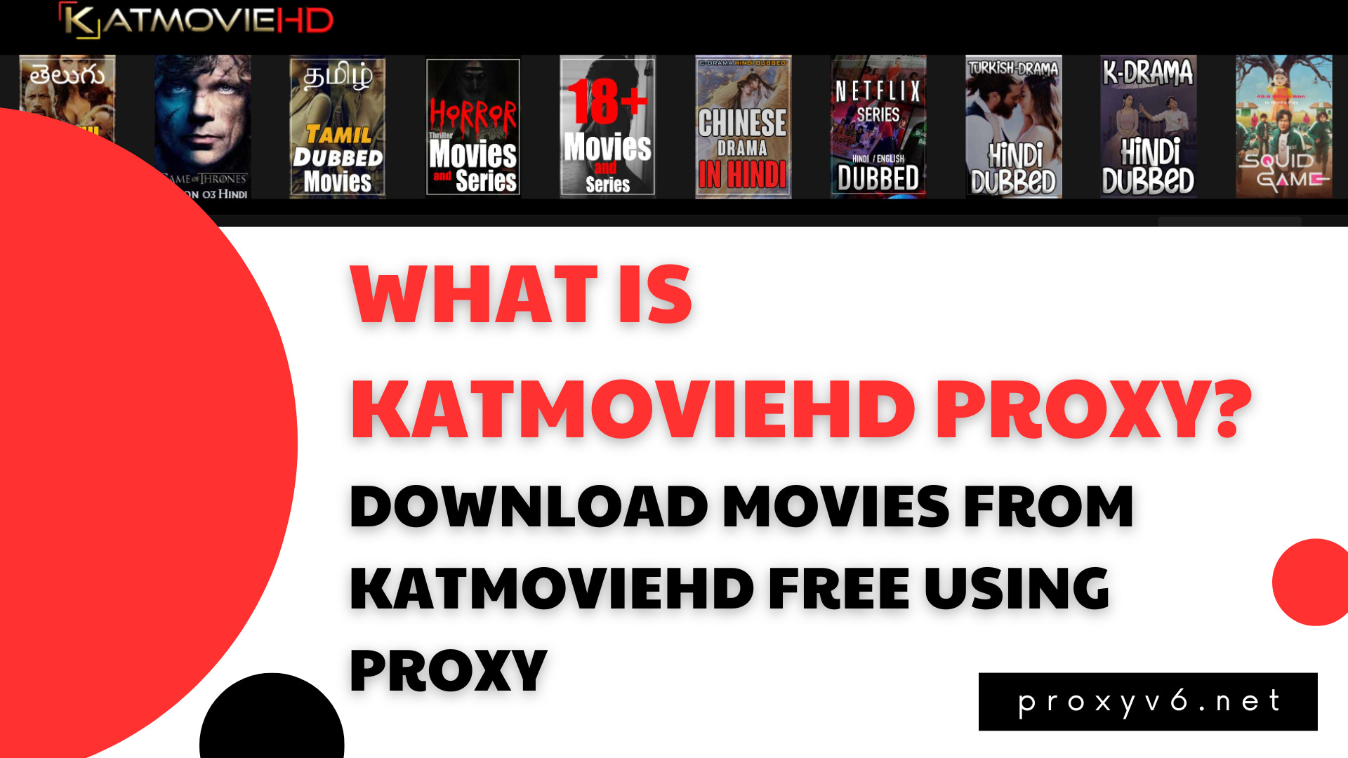What is KatmovieHD Proxy? Download movies from KatmovieHD free using Proxy