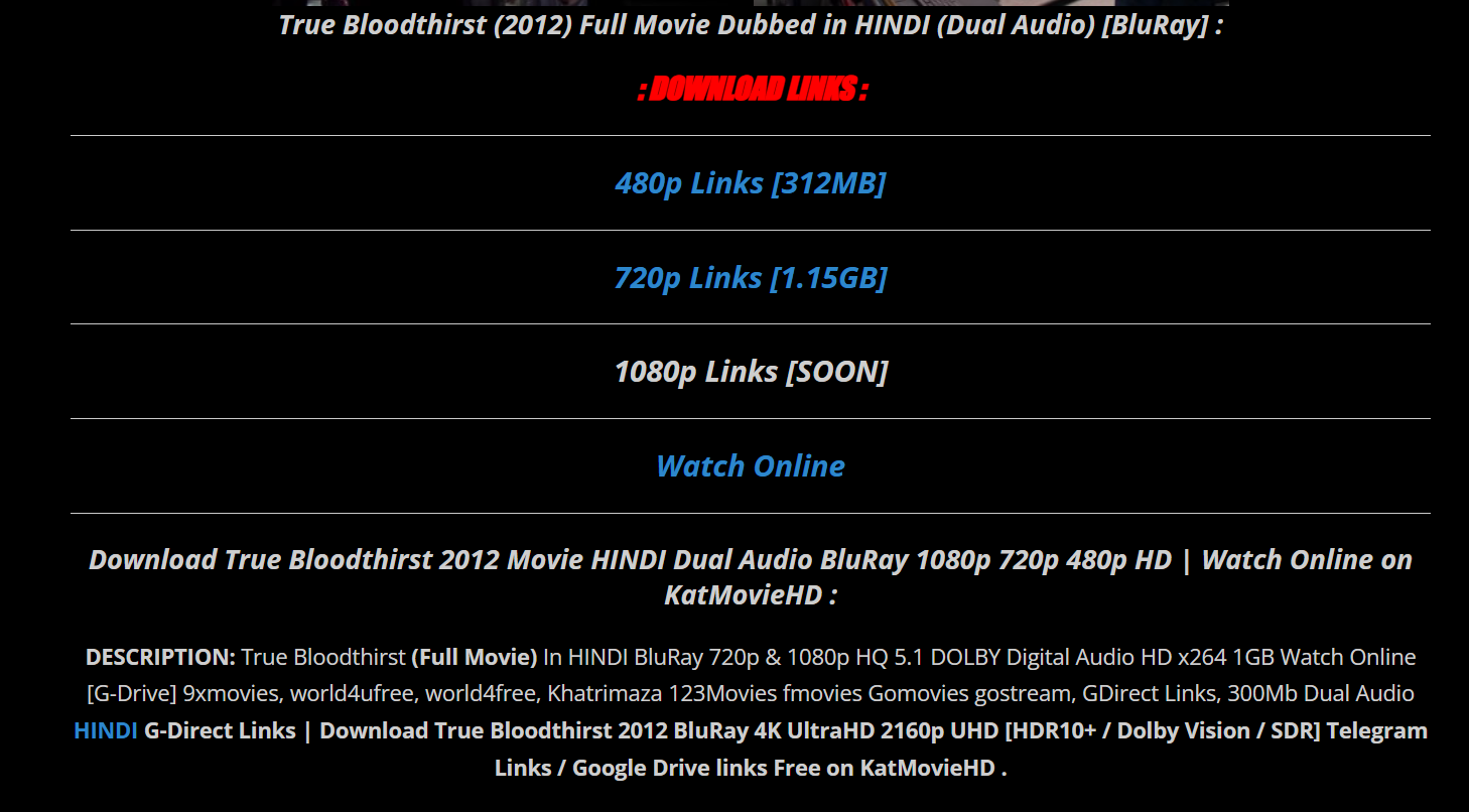 KatmovieHD Proxy