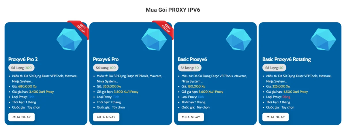 Mua Proxy tốc độ cao ở đâu? Hướng dẫn mua và sử dụng Proxy