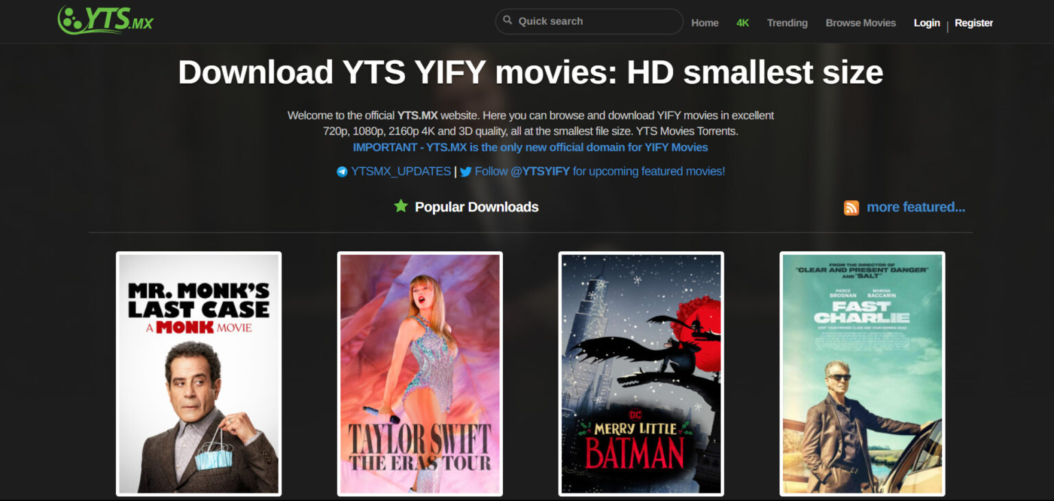 YTS Proxy là gì? Hướng dẫn truy cập YTS Movies bằng Proxy