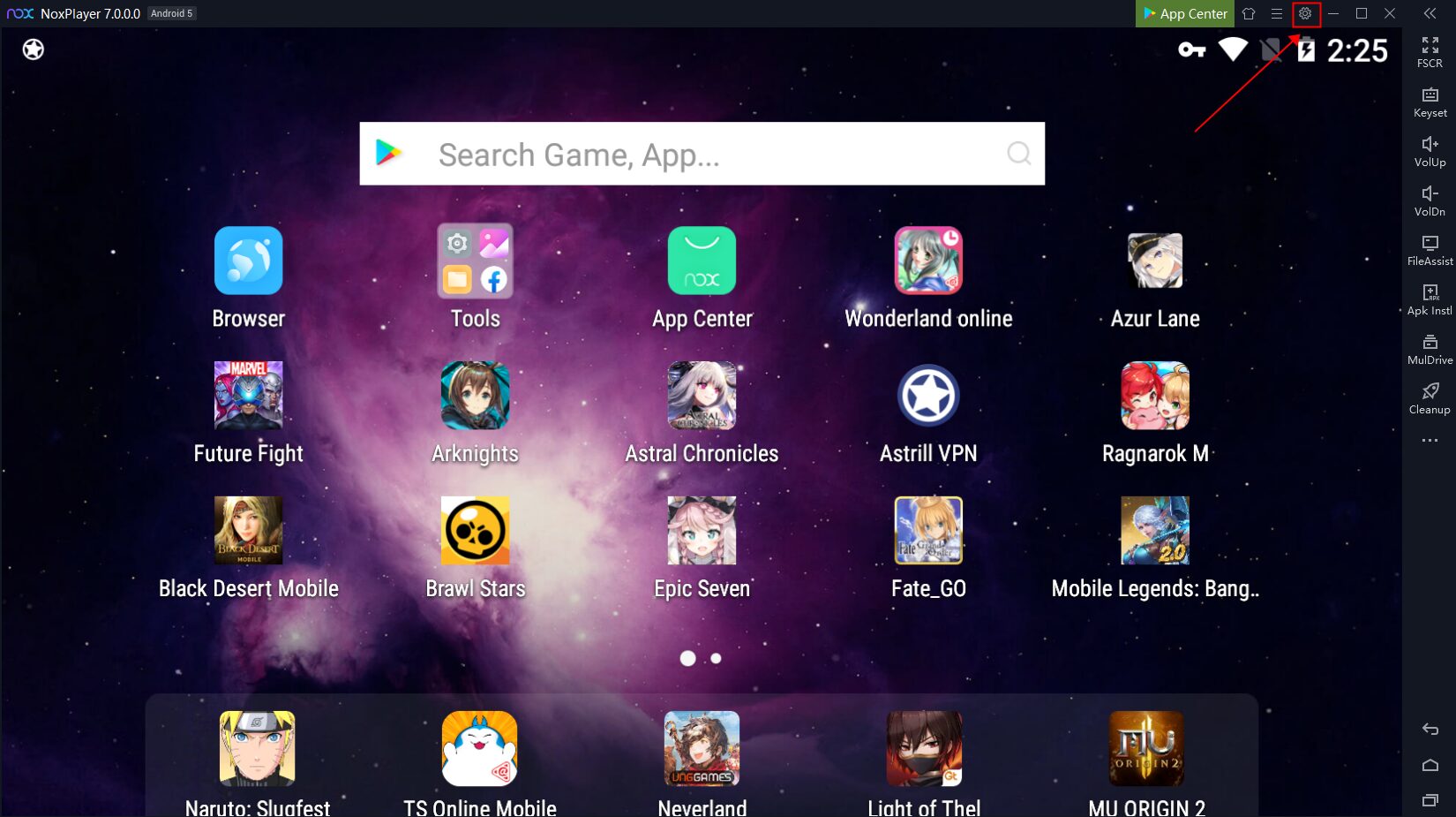 Android emulator