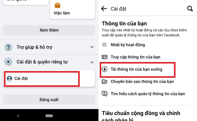 khôi phục tin nhắn đã xóa trên messenger