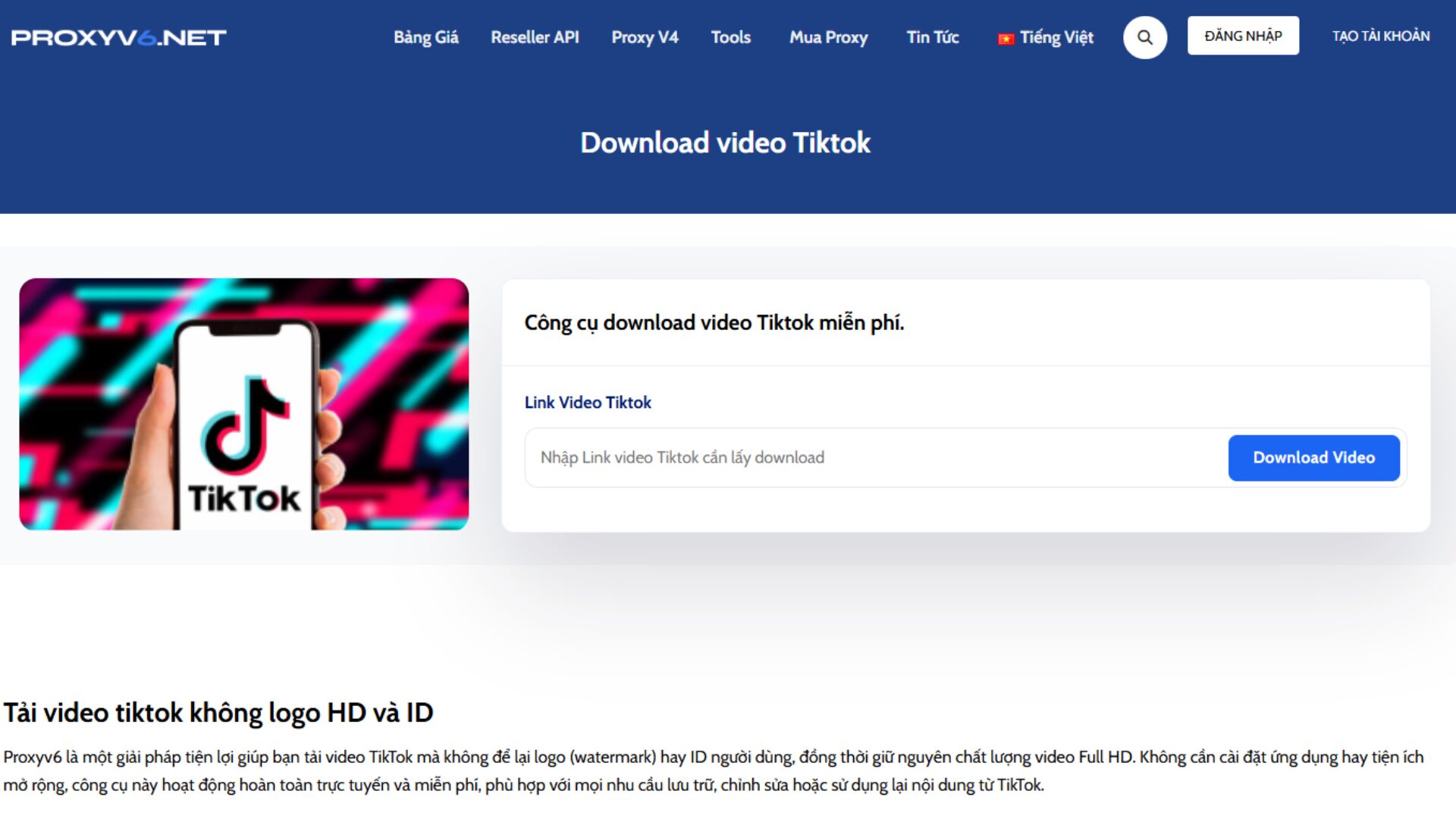 Download video tiktok