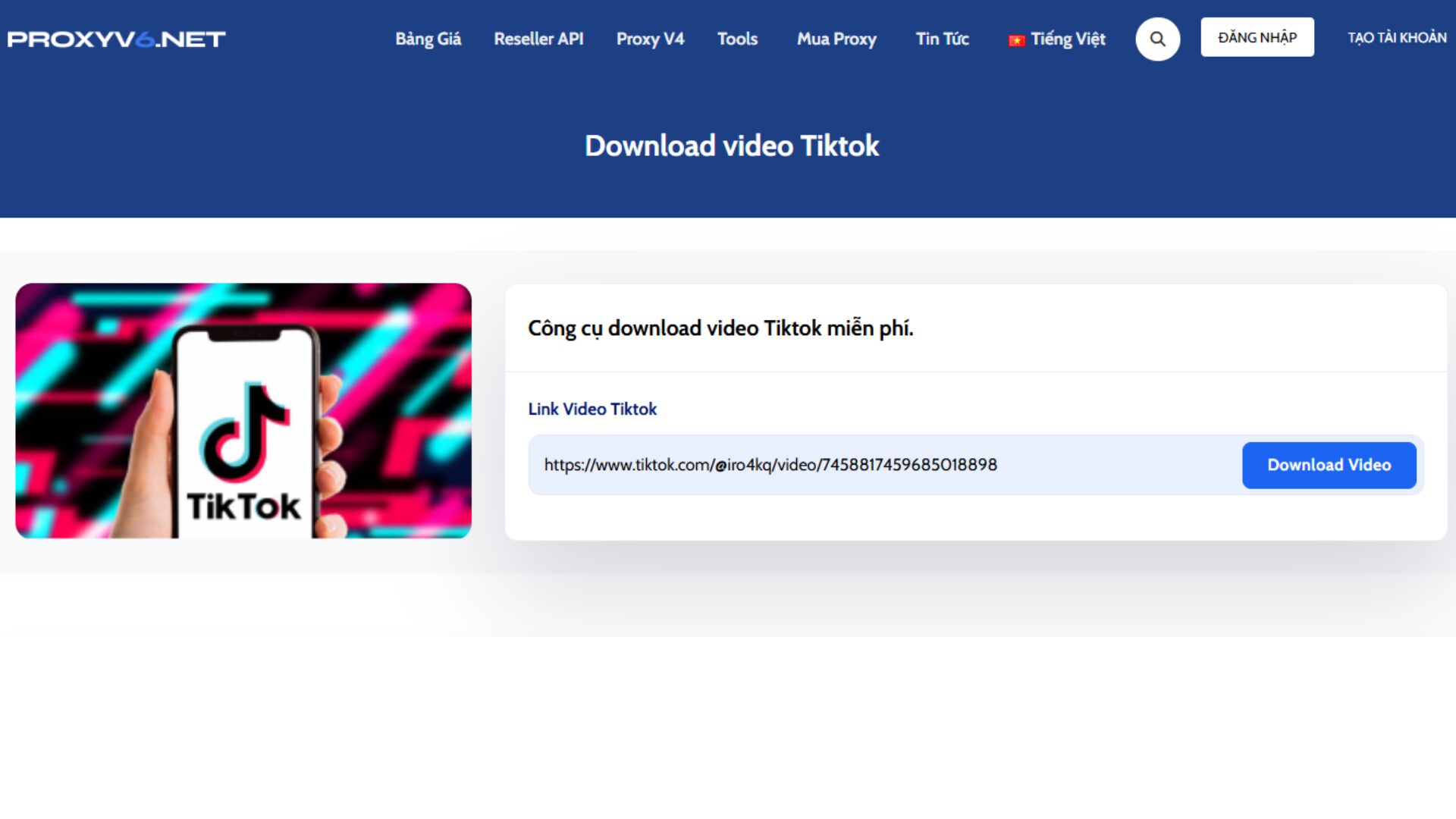 Download video tiktok