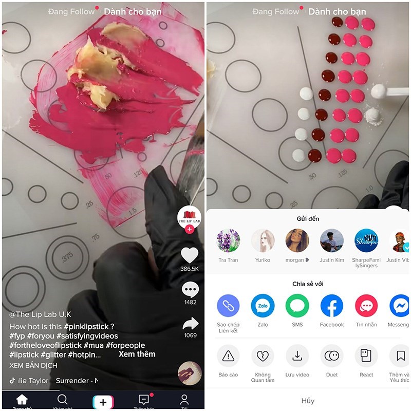 tải video tiktok