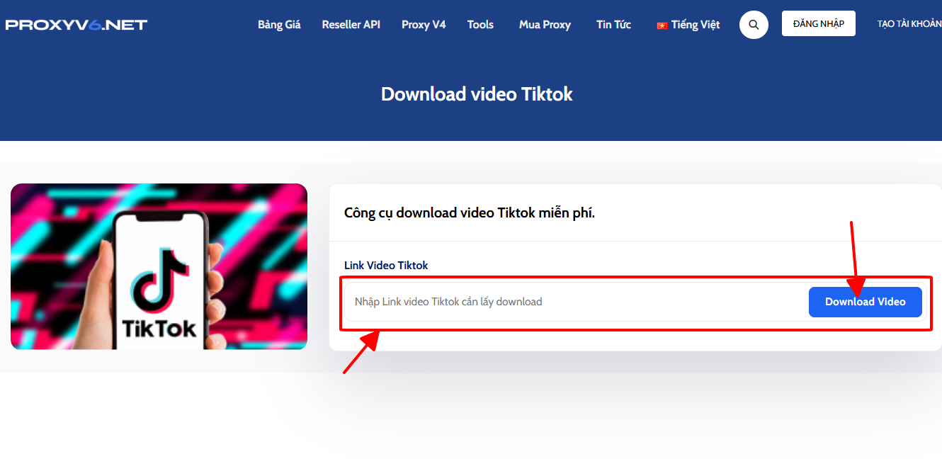 Download video Tiktok