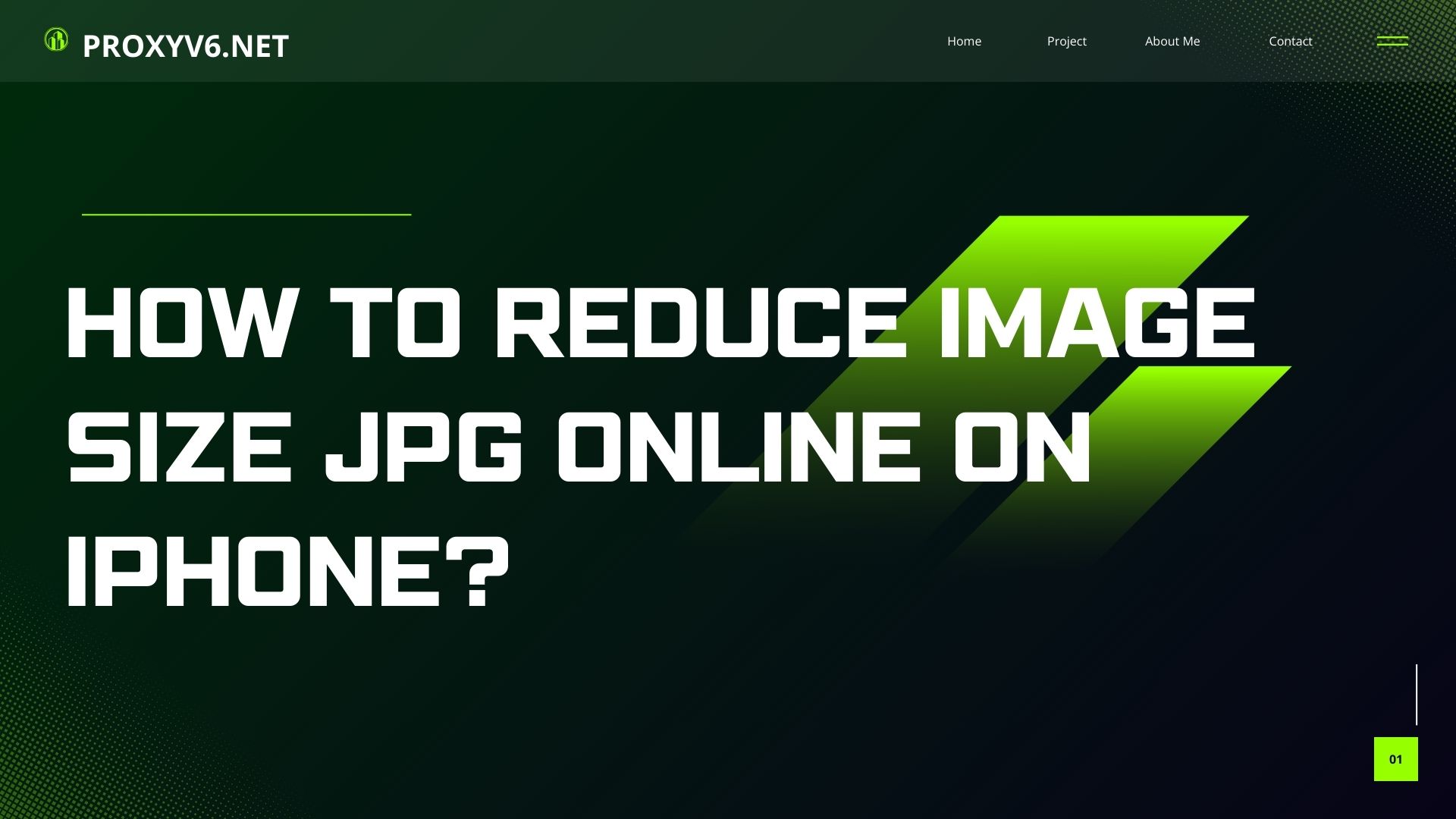 How to reduce image size JPG online on iPhone?