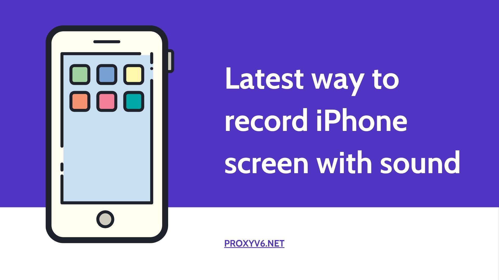 Latest way to record iPhone screen with sound