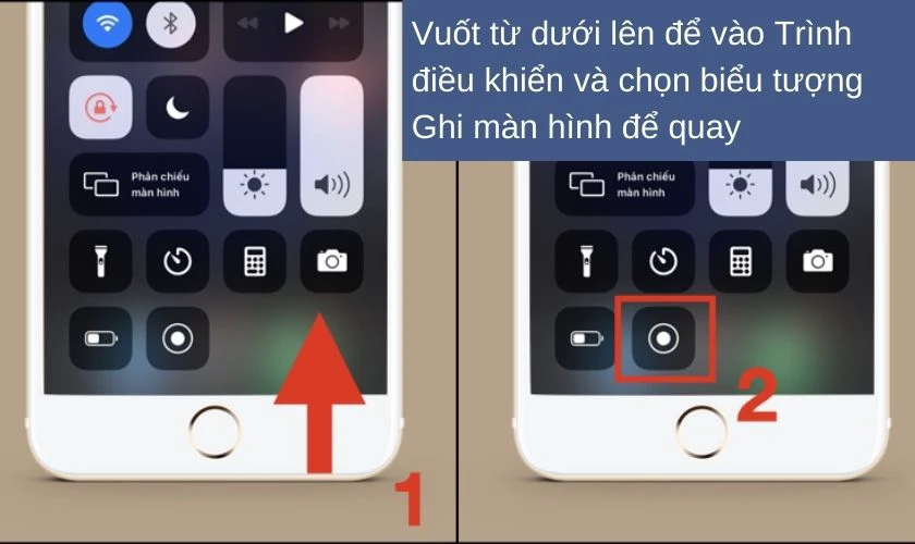 quay màn hình iphone
