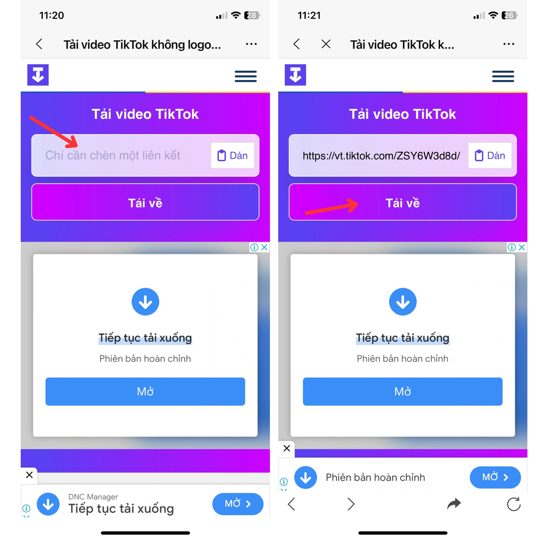 Tải Video TikTok không logo với SSSTIK