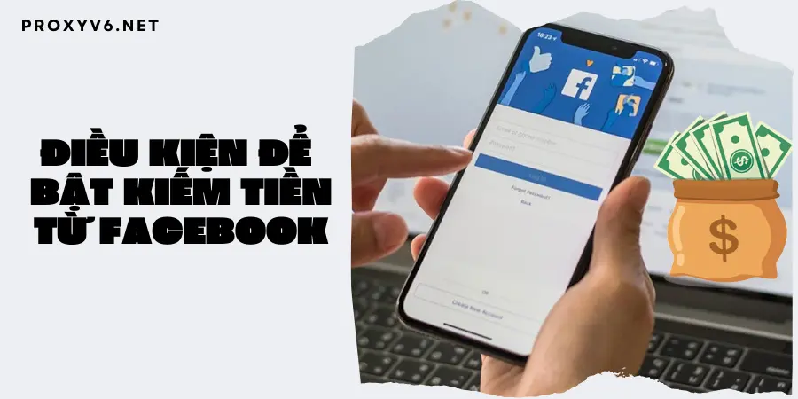 kiếm tiền từ facebook