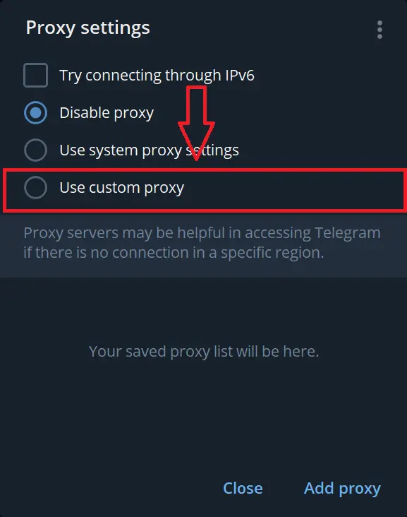 proxy telegram